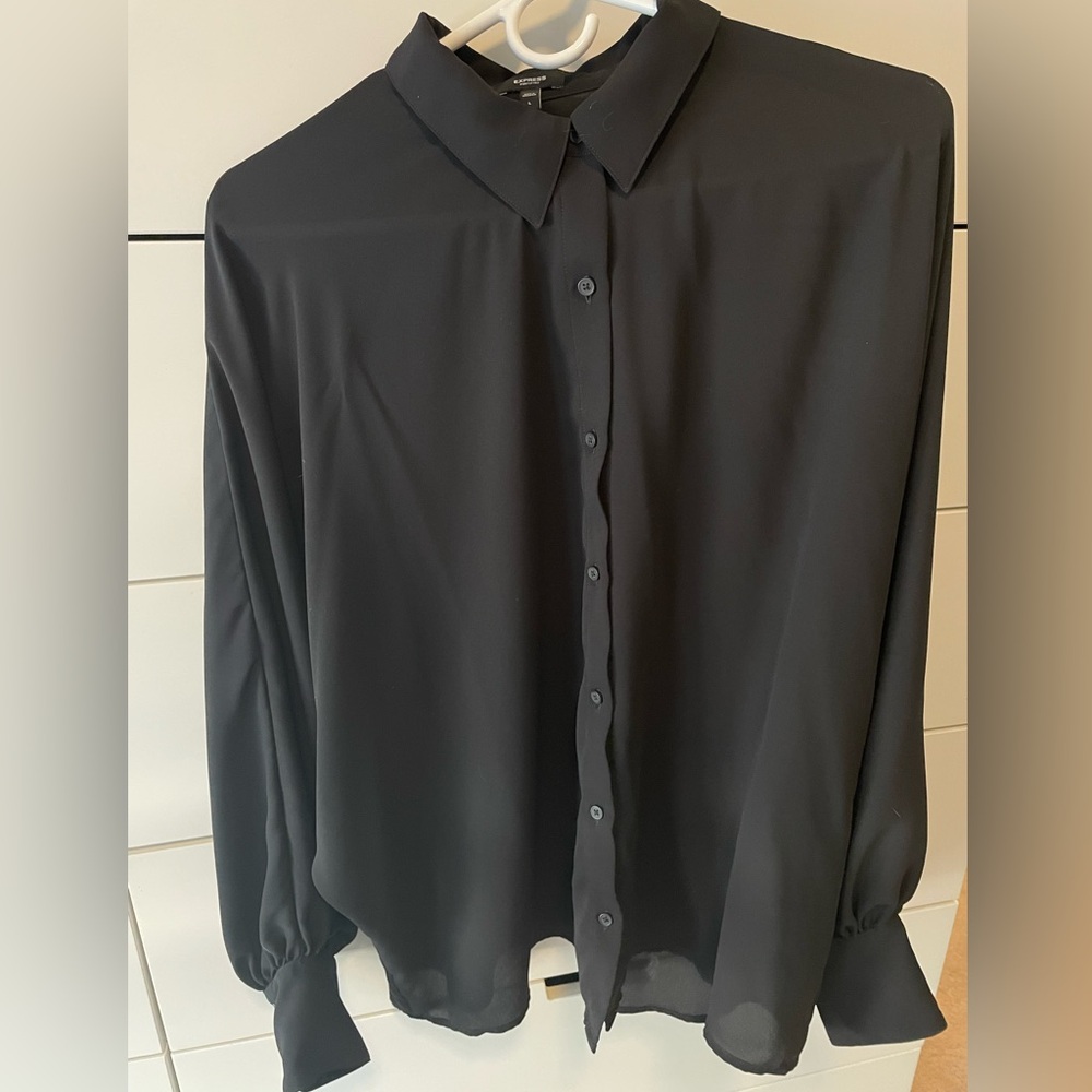 Express Portifino Shirt Black Size Large